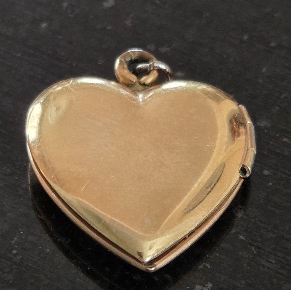 Antique Edwardian Heart Locket 1/20 12K Gold Filled | Early 20th Century (c.1900 - Picture 4 of 9